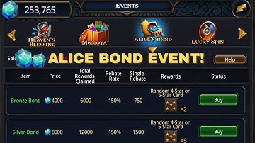 Deck Heroes: Another Alice Bond Event!