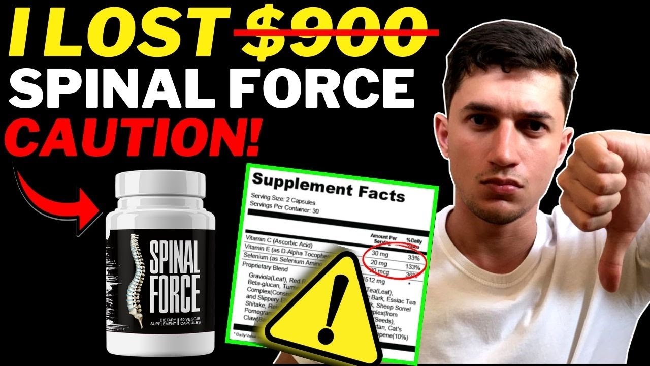 ⚠ I REVEALED THE TRUTH SPINAL FORCE Works? I LOST 0 Spinal Force/ Spinal Force REVIEW 2022⚠