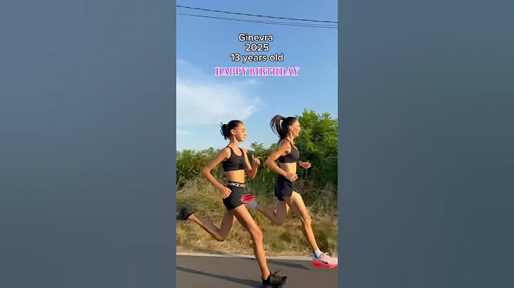 From 2021 to 2025: Ginevra's progress. It’s her birthday! #runners #run #happybirthaday #running thumbnail