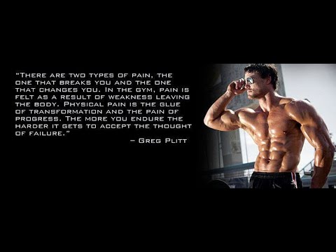 Greg Plitt Quotivations  Цитаты