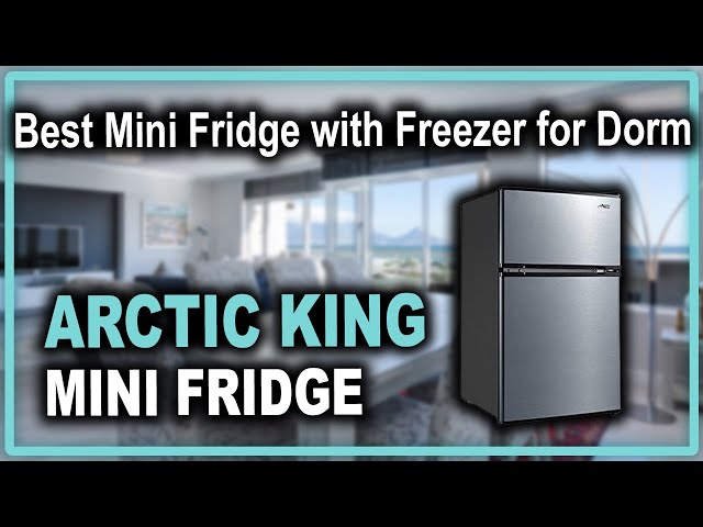 Review Arctic King 3.2 Mini Fridge Compact Refrigerator with Freezer 