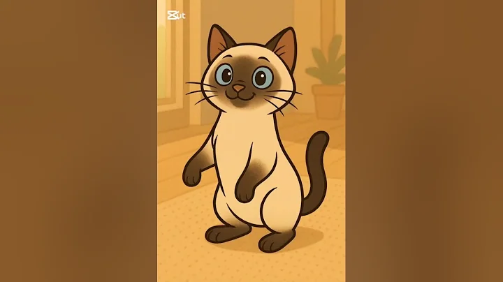 Video 11400041: blue eyed siamese cat