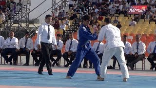 картинка: Саидҷамол Алимардонов vs Ҳақназар Назаров, -90кг, ФИНАЛ (15.09.2019)