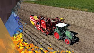 Kartoffel Ernte 2021 | Fendt 311 Vario | Grimme SE 140 | Fendt 516 Vario | Reisch Kipper