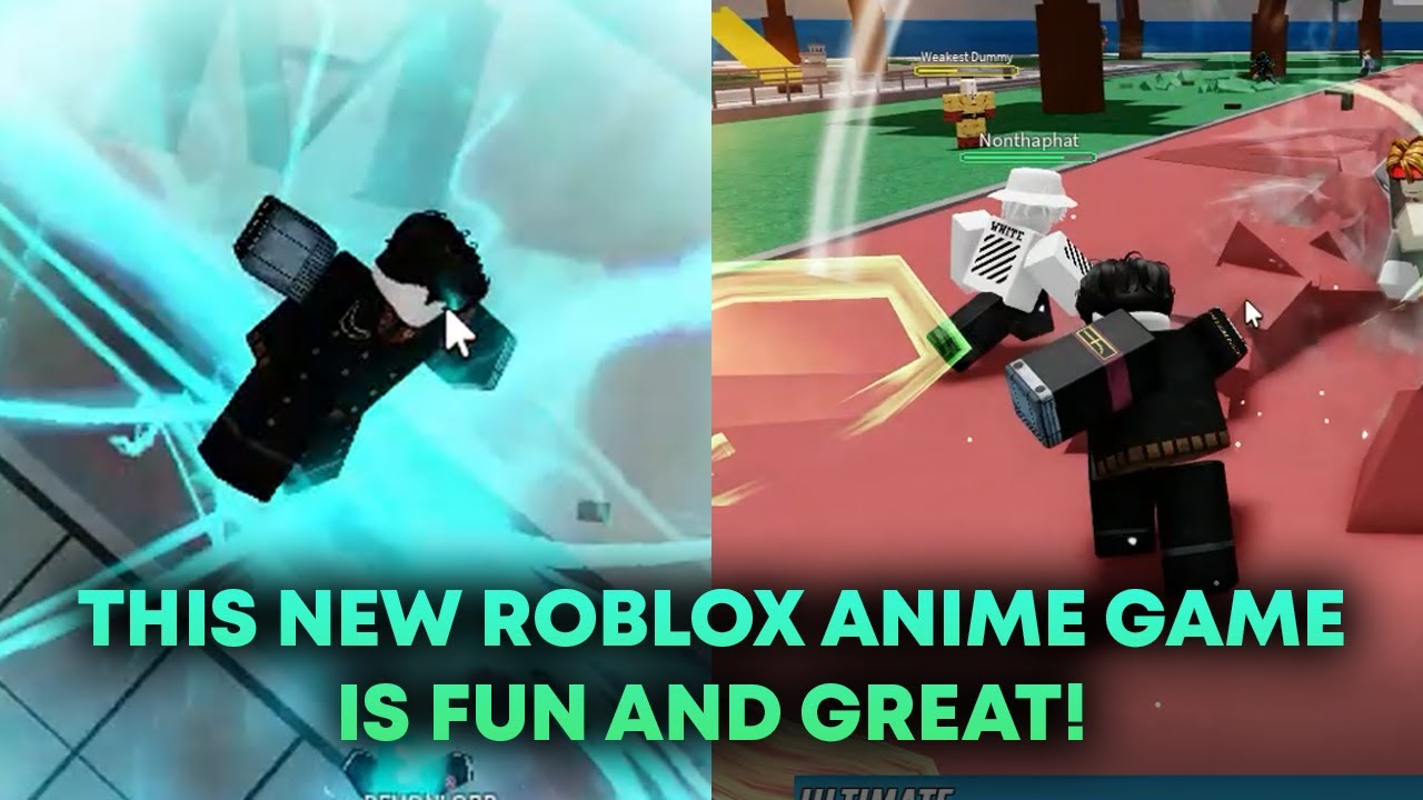 This NEW ROBLOX ANIME GAME is GREAT AND FUN! - YouTube