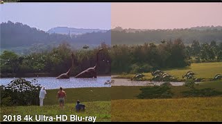 Juric Park - 4Kblu-Ray Comparison