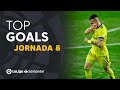 Todos los goles de la Jornada 08 de LaLiga Santander 2020/2021