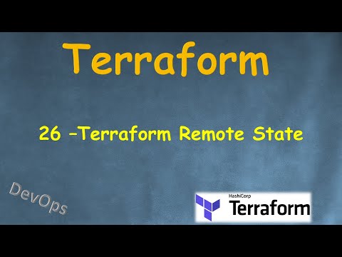 26-Terraform - Использование Terraform Remote State