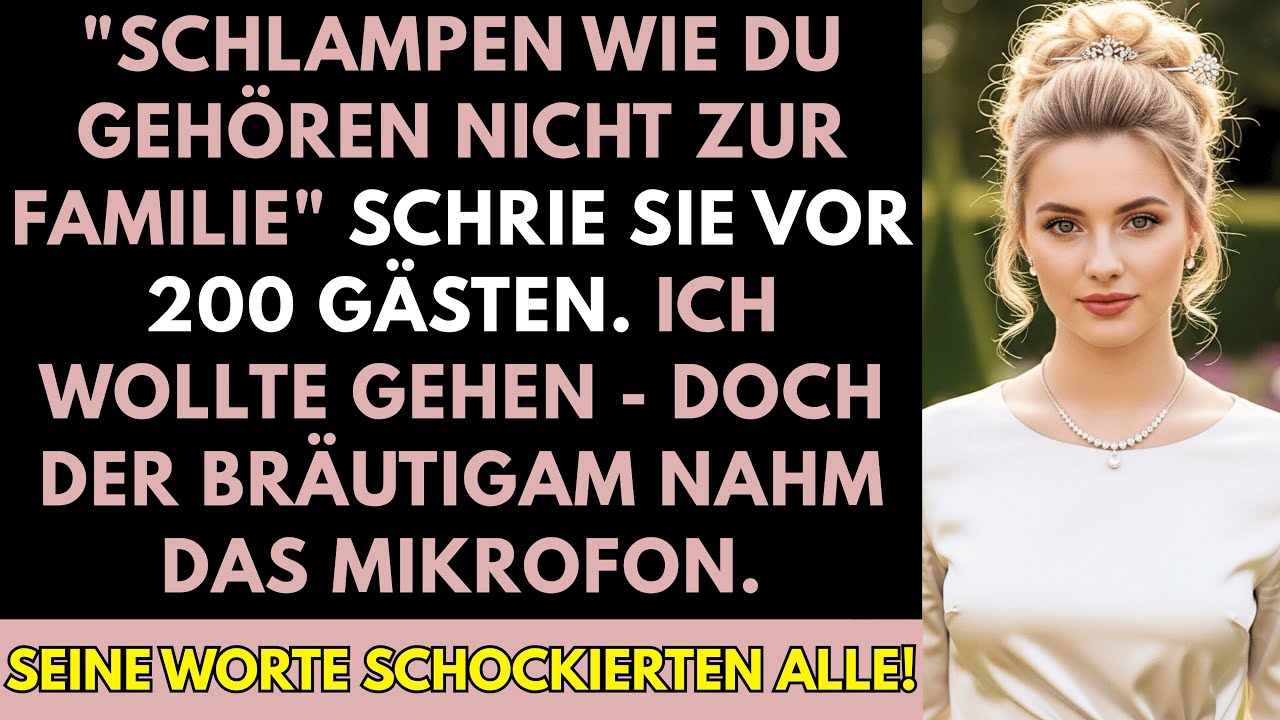 Schwiegermutter schloss mich bei der Hochzeit meiner Schwägerin aus - der Bräutigam griff ein...
