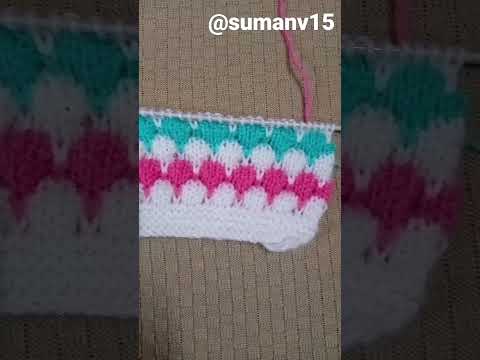 Bubble knitting pattern | latest knitting pattern #shorts #reels #knitting #pattern #viral #youtube
