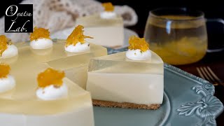 【Vlog】ゆずの香りでほっこりする冬の一日 | ゆずのレアチーズケーキ/ゆず茶（ゆずジャム） | 冬の美味しいもの | おうちカフェ | Oyatsu Lab.