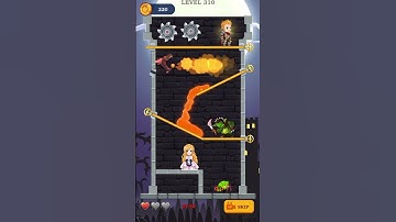 Rescue Hero: PullPin Games Level 310 #rescuehero #pullpin #level310 #short #shortvideo #youtubeshort