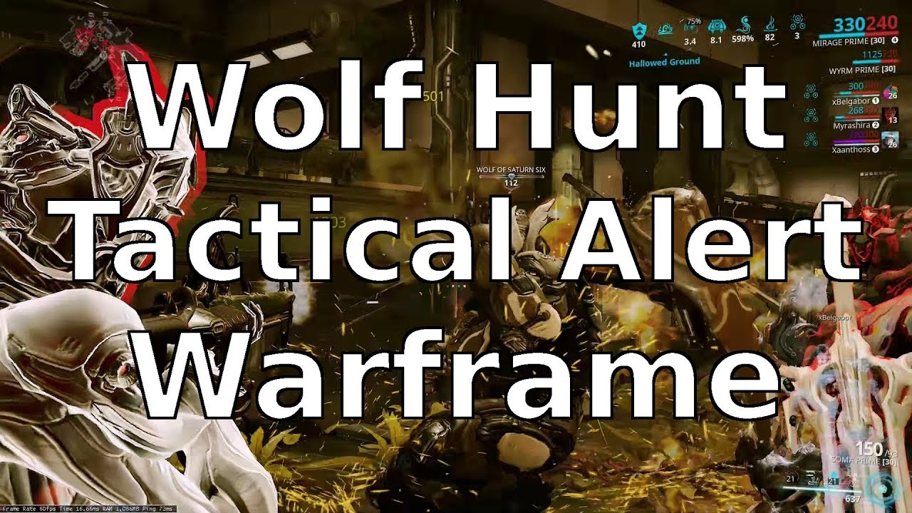 Wolf Hunt Tactical Alert Warframe