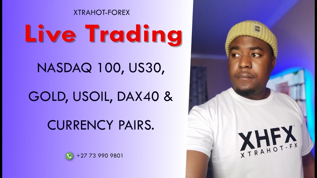 Live Stream NFP NASDAQ 100, US30, GOLD & CURRENCY PAIRS (ROAD TO
