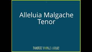 Video thumbnail of "Alleluia Malgache Tenor"