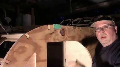 Teardrop Camper Build Part 7-From a Pop Up to a Teardrop