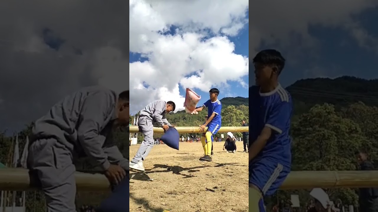 pillow fight//59th Old monger village students' union session & sports //Day1