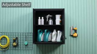 GREATMEET TOOL STORAGE CABINET FOR GARAGE Steel Garage Wall Storage Cabinet