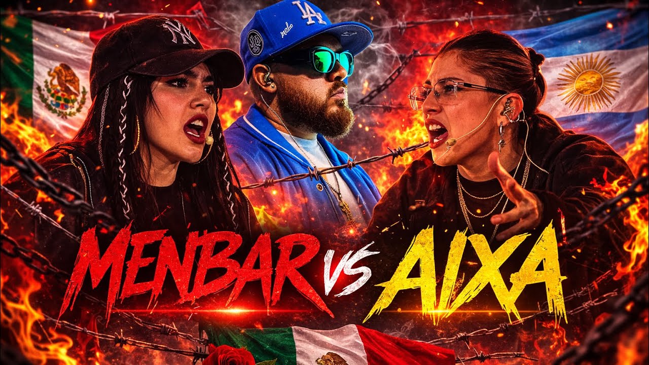 MEMBAR VS AIXA EL NIVEL DE LAS MORRAS EN   LAS BATALLAS ESCRITAS 🔥🔥 MEXICO VS ARGENTINA 🔥🇲🇽🇦🇷 