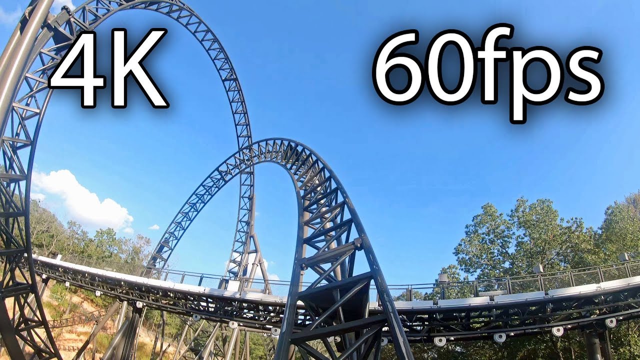 Time Traveler front seat on-ride 4K POV @60fps Silver Dollar City