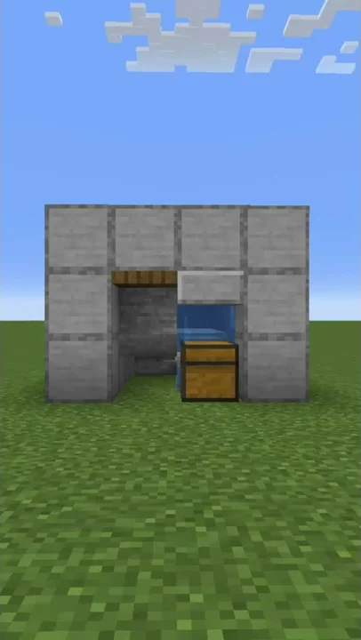 マイクラ全自動水回収機