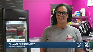 Road construction on Ames Avenue is hurting a small business. The owner hopes it's temporary
