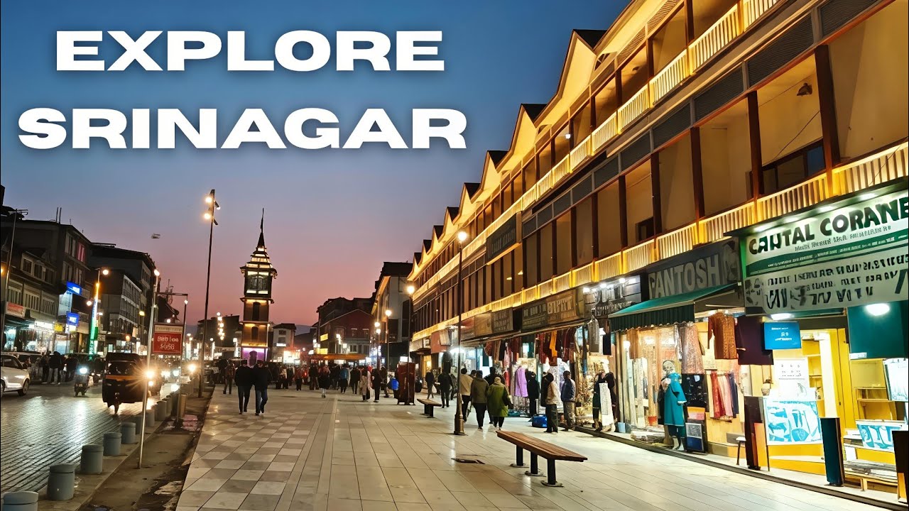 Explore Lal Chowk And Dal Lake Srinagar Kashmir | Best Tourist place In Srinagar 