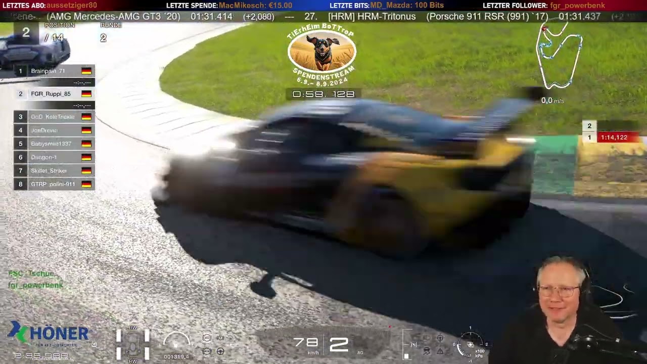 5.Qualifikation zum Spendenstream (6.9.-8.9.2024)