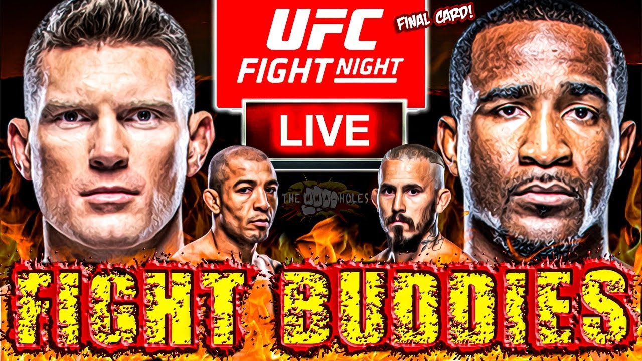 🔴 Pt. 2: UFC VEGAS 17: THOMPSON VS NEAL + ALDO VS VERA LIVE FIGHT REACTION!