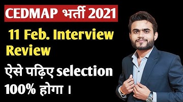 Cedmap interview Review | Cedmap interview Questions | Cedmap interview Guidance | Cedmap interview