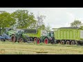 Fendt Traktoren versinken im Morast Schlammschlacht 2021 Ganzpflanzensilage GPS Häckseln & Grubbern