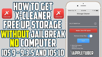 How To Install xCleaner Clean & FREE UP Space on iOS 10 / 9 - 9.3.5 (No Jailbreak)