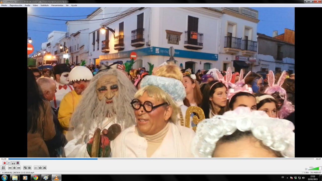 Cartaya Carnaval 2015, pasacalle 2ª parte 21 Febrero (Huelva)