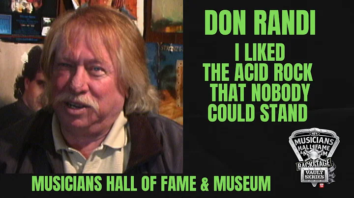 Don Randi talks about working with Bruce & Terry a...
