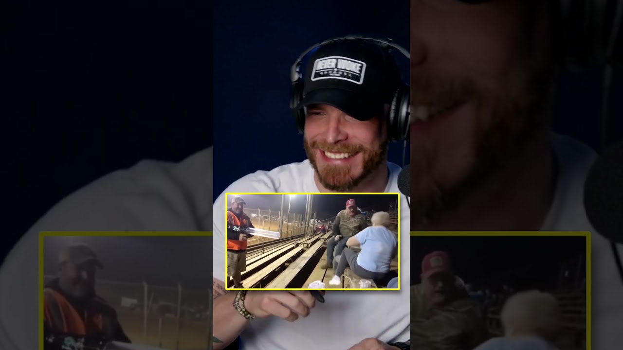 Granny gets absolutely BLASTED by a T-SHIRT Cannon💥😂