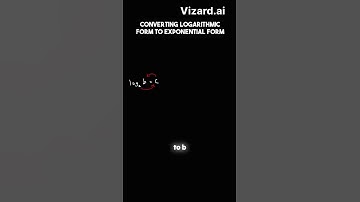 Converting Logarithmic Form to Exponential Form #maths #mathematics #algebra