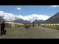 Lenin Peak (7134m). &#39;Pamir Expeditions&#39; Base Camps.