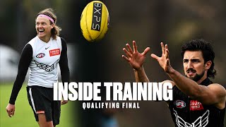 Go inside Collingwood's training session ahead of the 2023 Qualifying Final 👀 | Inside Training