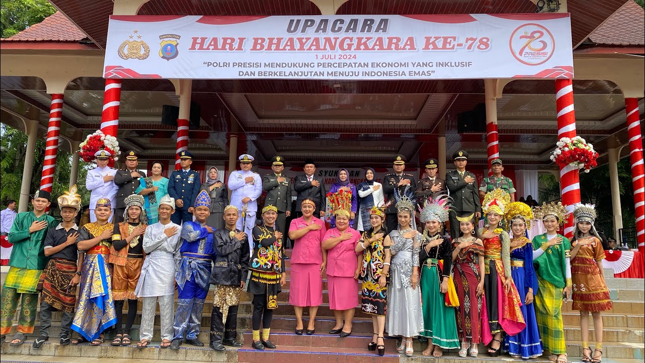 Wonderland Indonesia Kolaborasi Ibu Bayangkari dan Sanggar CDC memperingati HUT Bayangkara