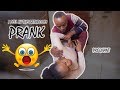 I FELL IN THE BATHROOM PRANK ON HUSBAND !!! THE WAJESUS FAMILY