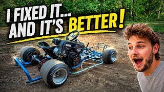 I Fixed My Go Kart… And It’s Better Than Before!!