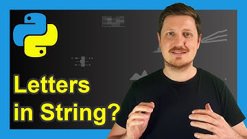 Check If String Contains Any Letters from Alphabet in Python (Example) | any() & isalpha() Functions