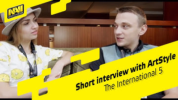 The International 2015: Short interview with ArtStyle by b2ru (ENG SUBS)