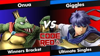 Code Red 56 - Onua (KingKRool) Vs. Giggles (Ike)
