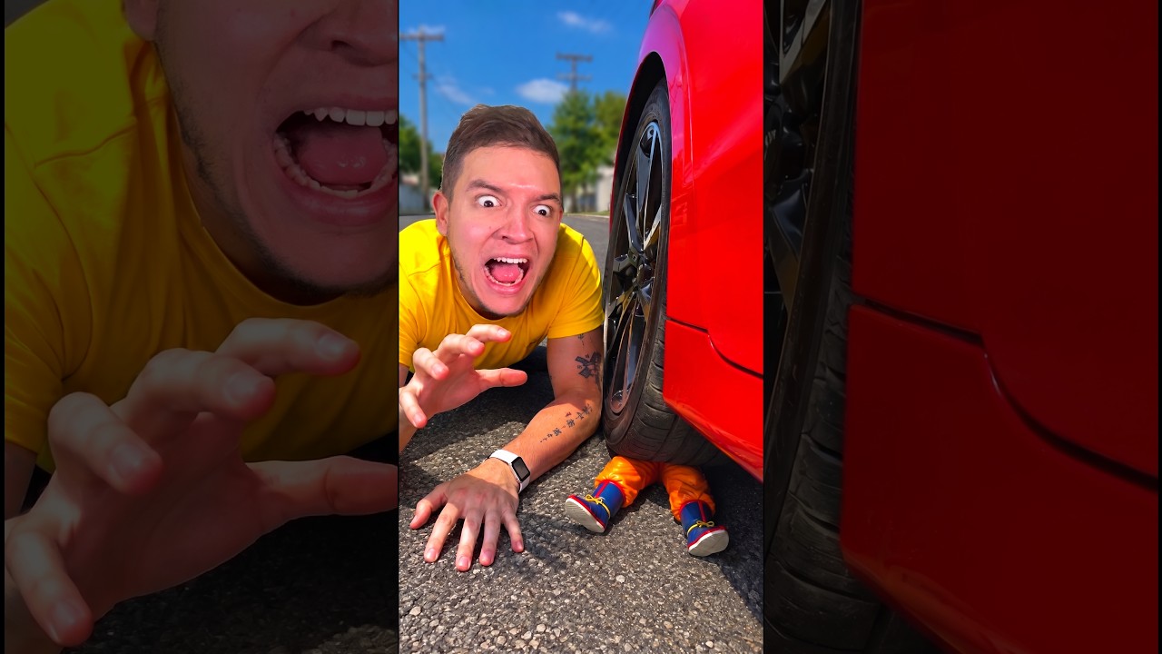 A Mi Hijo Goku LO ATROPELLÓ UN CARRO !! 😱
