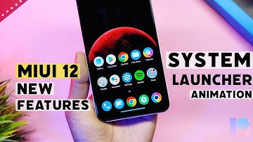 Miui 12 New Control Center | Miui 12 System Launcher Alpha Update | New Animation
