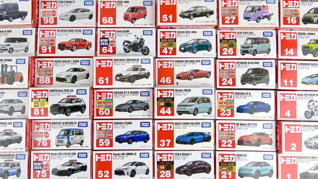Cars Tomica まとめ売り 105-1-1 SIGMA MC74 MAZDA 1I輪 1974年利曼出場車 #多美小汽車 #黒箱