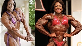 Andrea Shaw Professional Female Bodybuilder Ifbb Physique Figure Compeor