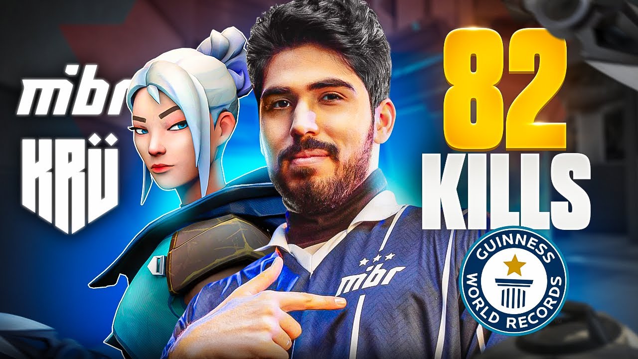 ASPAS QUEBRA MAIS UM RECORDE E FAZ 82KILLS! MIBR x KRU Eliminatórias