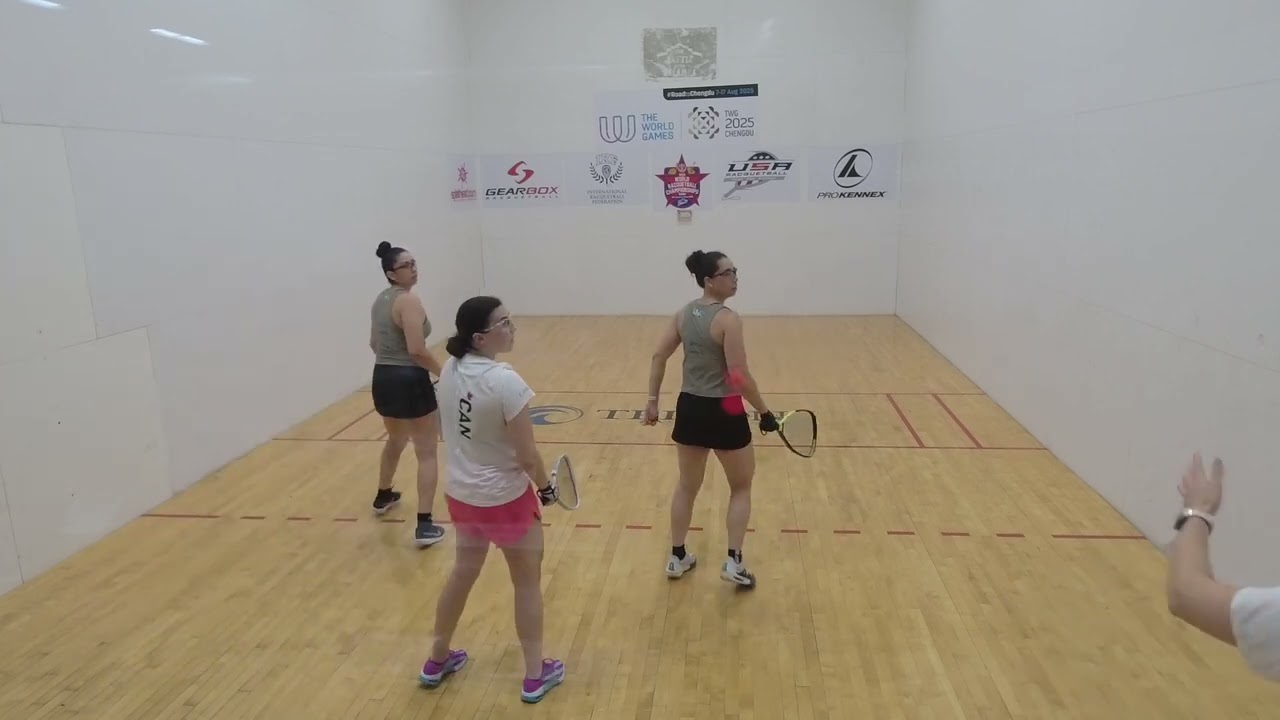 Frederique Lambert/Juliette Parent vs Mejia/Herrera (Mexico) - 2024 World Championships Team Comp